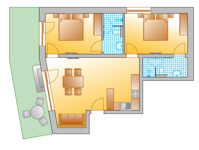 Appartement 2 im Haus Hammerrain in Flachau